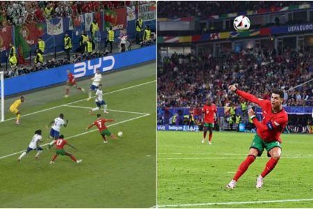 ഗോളിയില്ലാത്ത പോസ്റ്റിലേക്ക് ഷോട്ടുതിർക്കാൻ കഴിഞ്ഞില്ല, റൊണാൾഡോ തുലച്ചത് സുവർണാവസരം