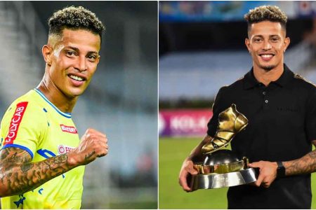 കേരള ബ്ലാസ്റ്റേഴ്‌സിലേക്ക് വീണ്ടുമൊരു ഗോൾഡൻ ബൂട്ട്, ഡ്യൂറൻഡ് കപ്പിലെ ഗോൾവേട്ടക്കുള്ള പുരസ്‌കാരം നോഹ സദോയിക്ക്